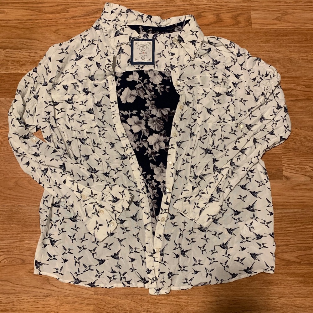 Amazing Pattern Button Down Shirt - image 1